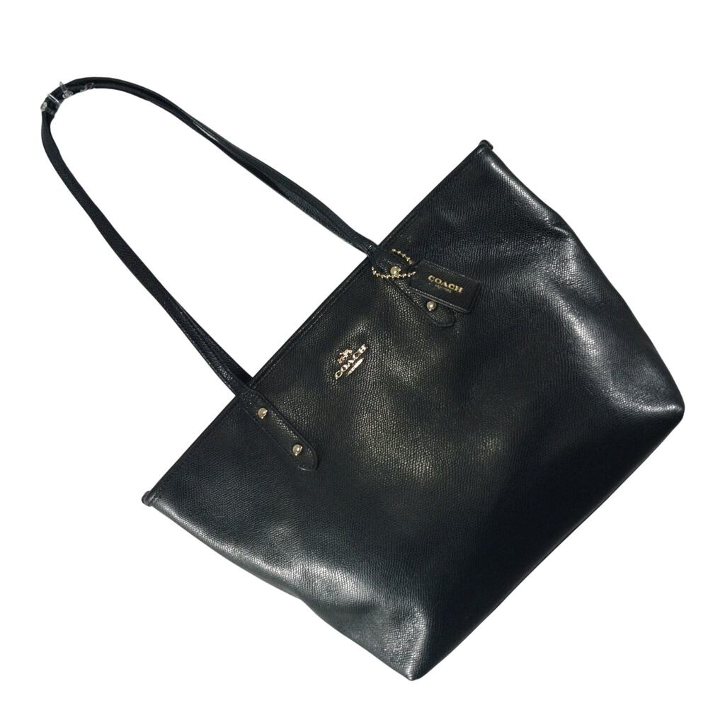 Coach Black City Tote